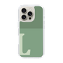 Slim Protection Case［ オリジナル - initial two tone - L green ］
