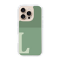 Slim Protection Case［ オリジナル - initial two tone - L green ］