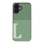 Slim Protection Case［ オリジナル - initial two tone - L green ］