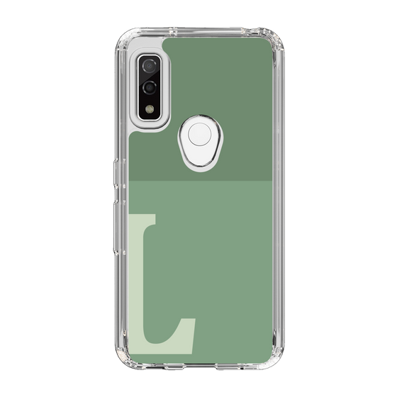 Slim Protection Case［ Original - initial two tone - L green ］