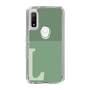 Slim Protection Case［ Original - initial two tone - L green ］