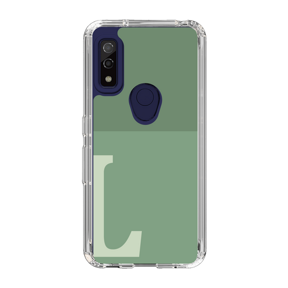 Slim Protection Case［ Original - initial two tone - L green ］