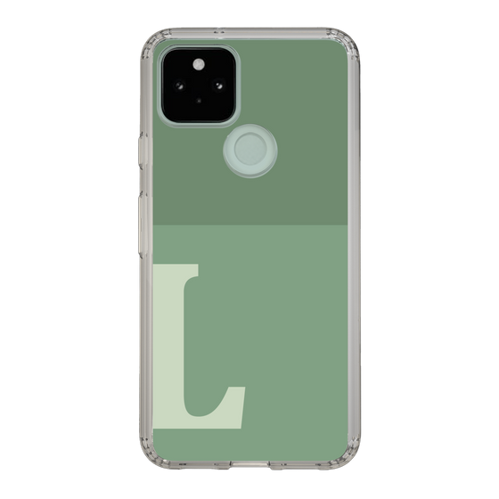 Slim Protection Case［ Original - initial two tone - L green ］
