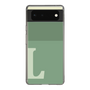 Slim Protection Case［ Original - initial two tone - L green ］