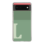 Slim Protection Case［ Original - initial two tone - L green ］