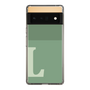 Slim Protection Case［ Original - initial two tone - L green ］