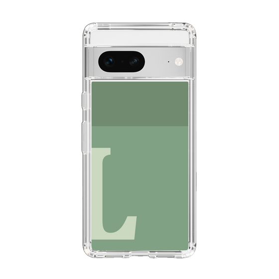 Slim Protection Case［ Original - initial two tone - L green ］