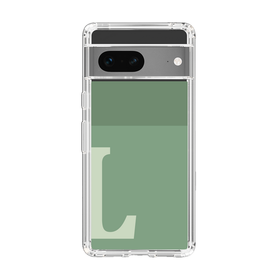 Slim Protection Case［ Original - initial two tone - L green ］
