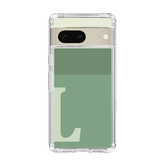 Slim Protection Case［ Original - initial two tone - L green ］