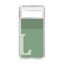 Slim Protection Case［ Original - initial two tone - L green ］