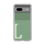 Slim Protection Case［ Original - initial two tone - L green ］