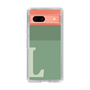 Slim Protection Case［ Original - initial two tone - L green ］