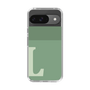 Slim Protection Case［ Original - initial two tone - L green ］