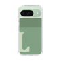 Slim Protection Case［ Original - initial two tone - L green ］