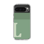 Slim Protection Case［ Original - initial two tone - L green ］