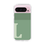 Slim Protection Case［ Original - initial two tone - L green ］