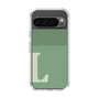 Slim Protection Case［ Original - initial two tone - L green ］