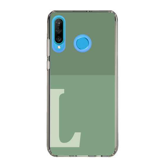 Slim Protection Case［ Original - initial two tone - L green ］