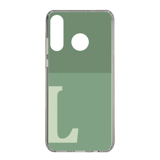 Slim Protection Case［ Original - initial two tone - L green ］