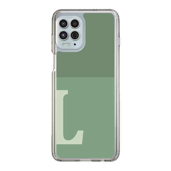 Slim Protection Case［ Original - initial two tone - L green ］