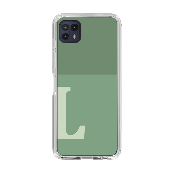 Slim Protection Case［ Original - initial two tone - L green ］