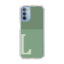 Slim Protection Case［ Original - initial two tone - L green ］