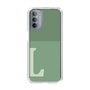Slim Protection Case［ Original - initial two tone - L green ］