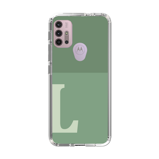 Slim Protection Case［ Original - initial two tone - L green ］