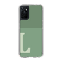 Slim Protection Case［ Original - initial two tone - L green ］