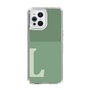 Slim Protection Case［ Original - initial two tone - L green ］