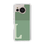 Slim Protection Case［ Original - initial two tone - L green ］