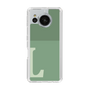 Slim Protection Case［ Original - initial two tone - L green ］