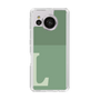 Slim Protection Case［ Original - initial two tone - L green ］