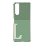 Slim Protection Case［ Original - initial two tone - L green ］