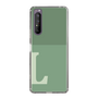 Slim Protection Case［ Original - initial two tone - L green ］