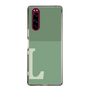 Slim Protection Case［ Original - initial two tone - L green ］