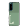 Slim Protection Case［ Original - initial two tone - L green ］