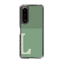 Slim Protection Case［ Original - initial two tone - L green ］