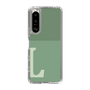 Slim Protection Case［ Original - initial two tone - L green ］