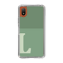 Slim Protection Case［ Original - initial two tone - L green ］