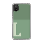 Slim Protection Case［ Original - initial two tone - L green ］