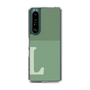 Slim Protection Case［ Original - initial two tone - L green ］