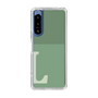 Slim Protection Case［ Original - initial two tone - L green ］