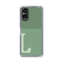 Slim Protection Case［ Original - initial two tone - L green ］