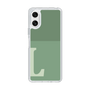 Slim Protection Case［ Original - initial two tone - L green ］