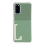 Slim Protection Case［ Original - initial two tone - L green ］