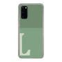 Slim Protection Case［ Original - initial two tone - L green ］