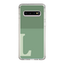 Slim Protection Case［ Original - initial two tone - L green ］