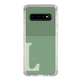 Slim Protection Case［ Original - initial two tone - L green ］