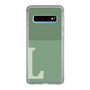Slim Protection Case［ Original - initial two tone - L green ］